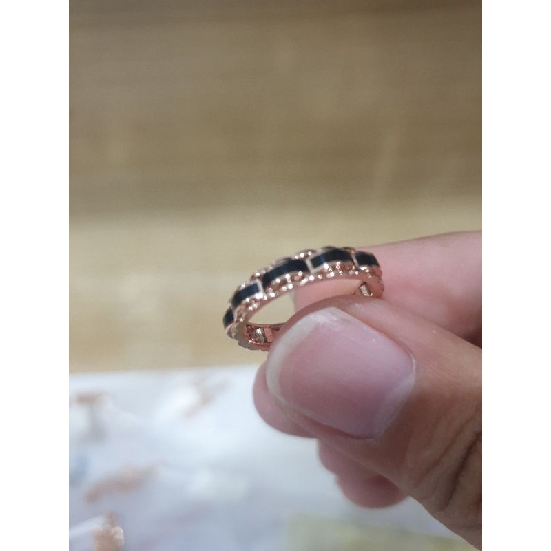 cincin roxe amero emas 750 bisa buat cowo dan cewe