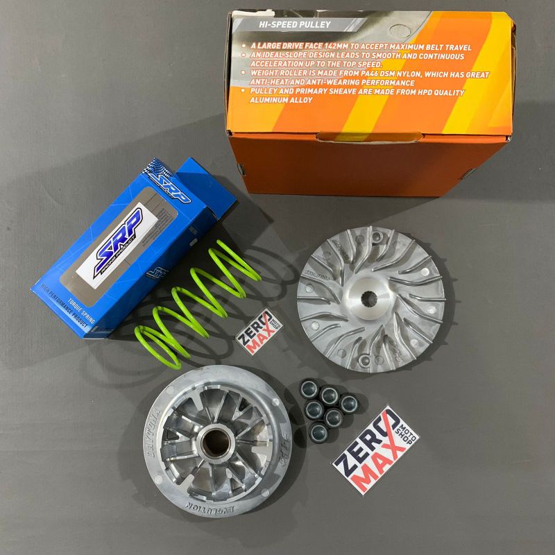 Paket Pulley CVT DAYTONA Per CVT 1200 RPM SRP All New Aerox 155 Connected Original