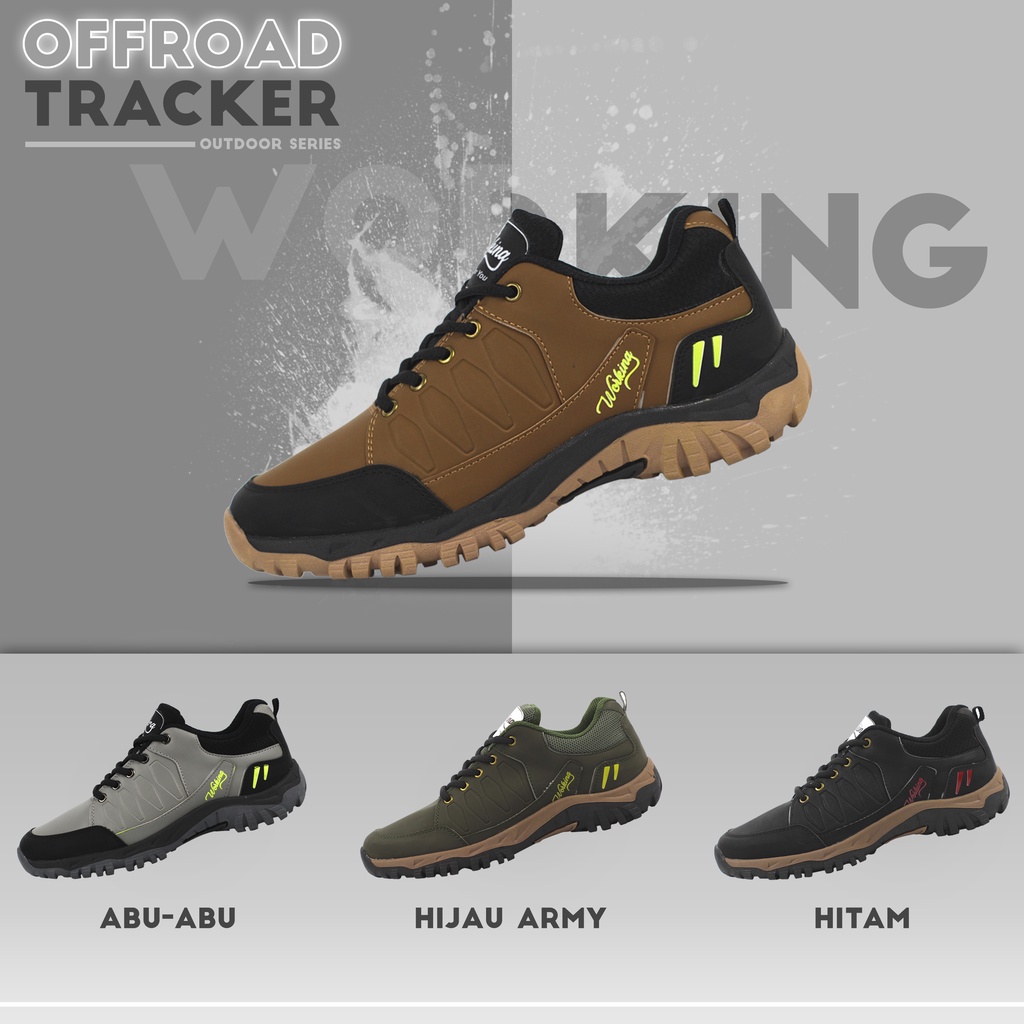 Sepatu Import Working T-04 // Sepatu Hiking // Sepatu Kulit