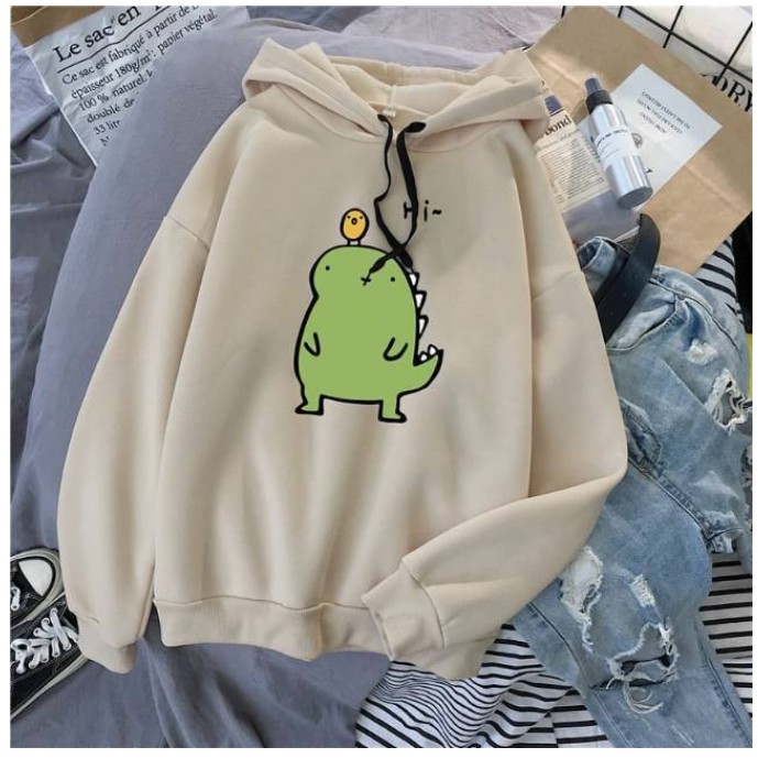 HOODIE CUTE MONSTER FLEECE TEBAL PREMIUM TERBARU,