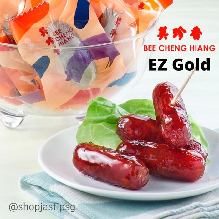 READY Bee Cheng Hiang EZ Gold BBQ Mini Sausage Sosis Singapore Vacuum