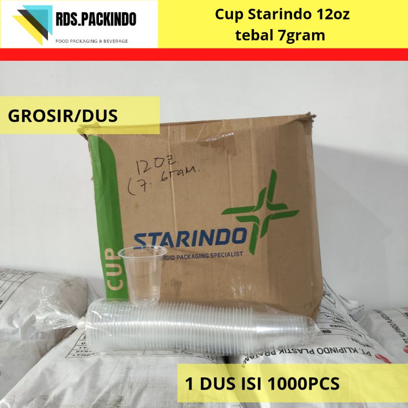 Cup Pp starindo 12oz // GROSIR MURAH