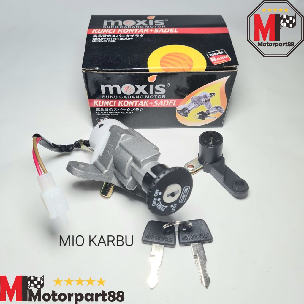 KUNCI KONTAK MOXIS ASSY SET MIO MIO SPORTY MIO SMILE