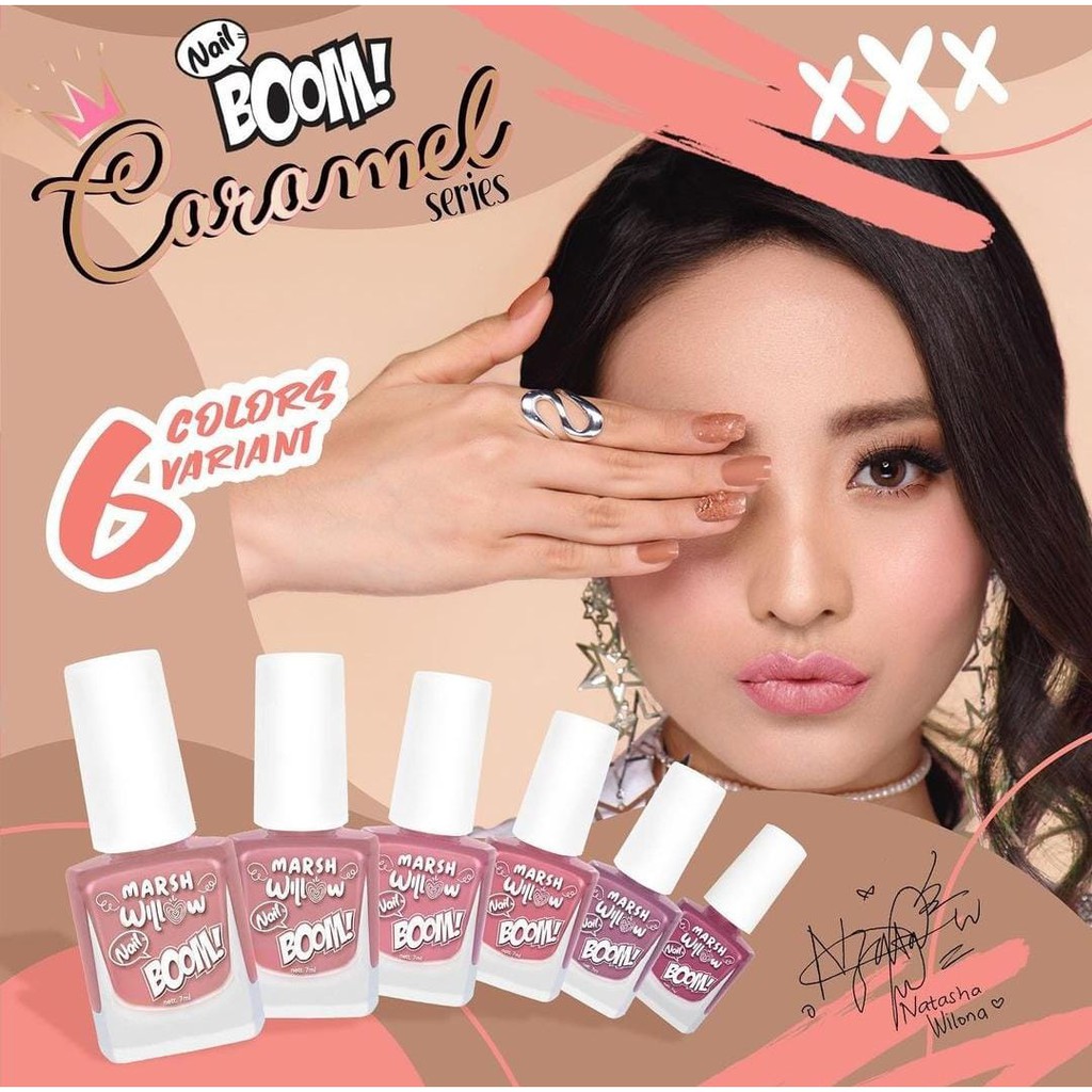 MarshWillow Nail boom Nail Polish Series ECER by Natasha Wilona - Kutek MarshWillow BPOM || Marshwillow KUTEX