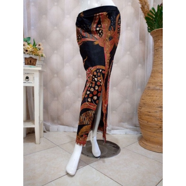 ROK SPAN NEW MOTIF BELAH DEPAN/ ROK SPAN KATUN/ROK SPAN BATIK MODERN