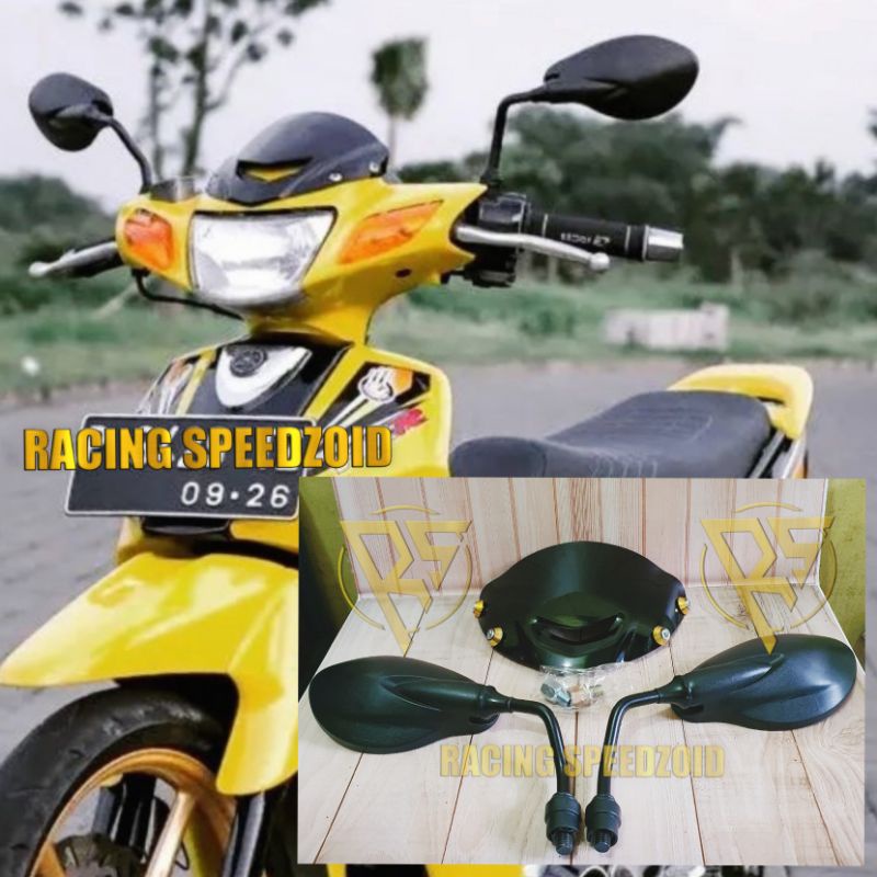 VISOR DAN SPION X1 YAMAHA FIZ R