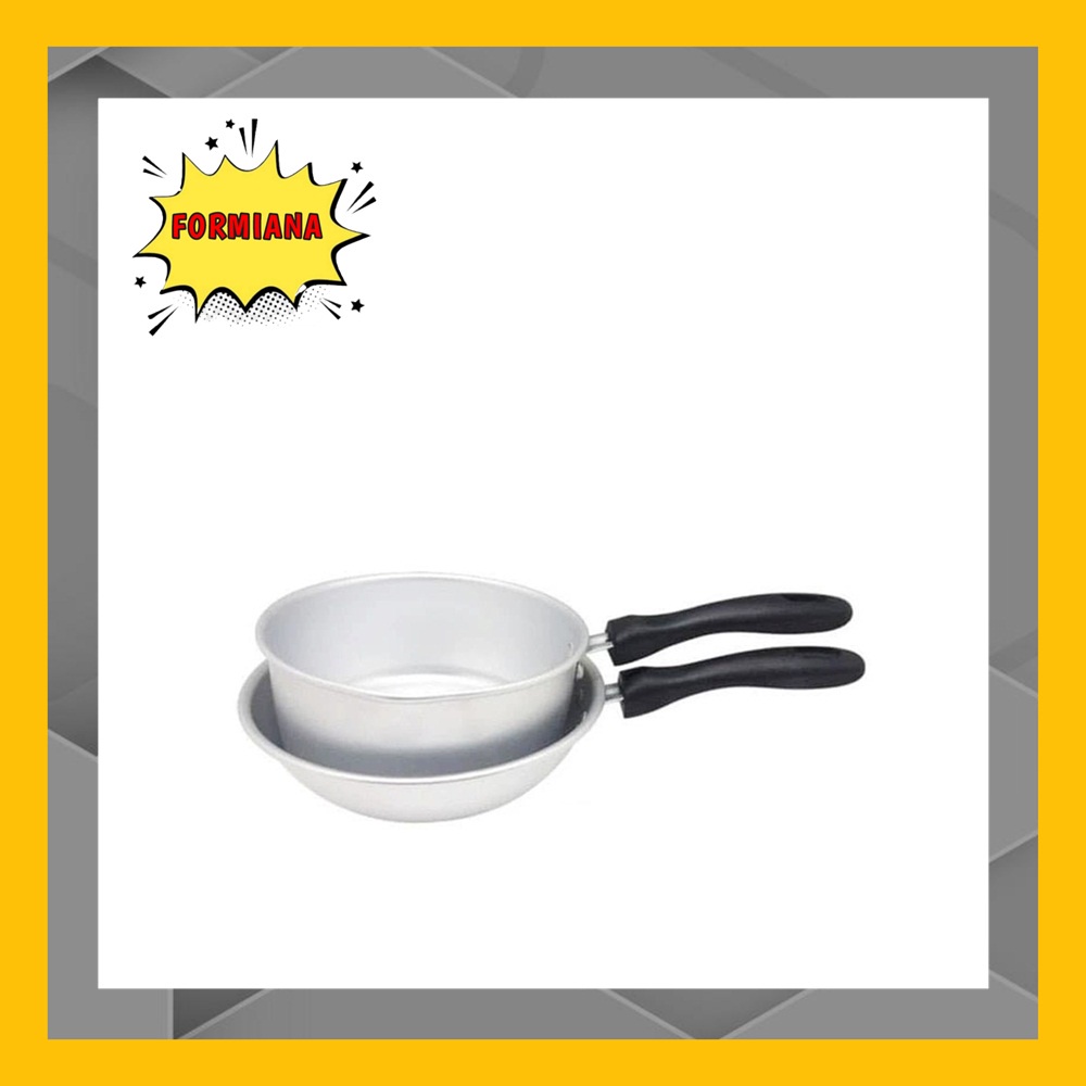 FM - Maspion Wajan Panci Nisuka set Frypan dan Milkpan - 2 pcs serbaguna