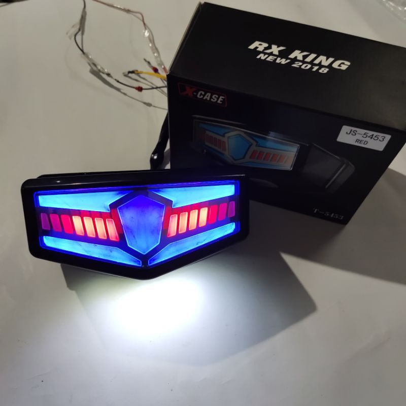 Lampu stop LED RX king new plus sen running jalan