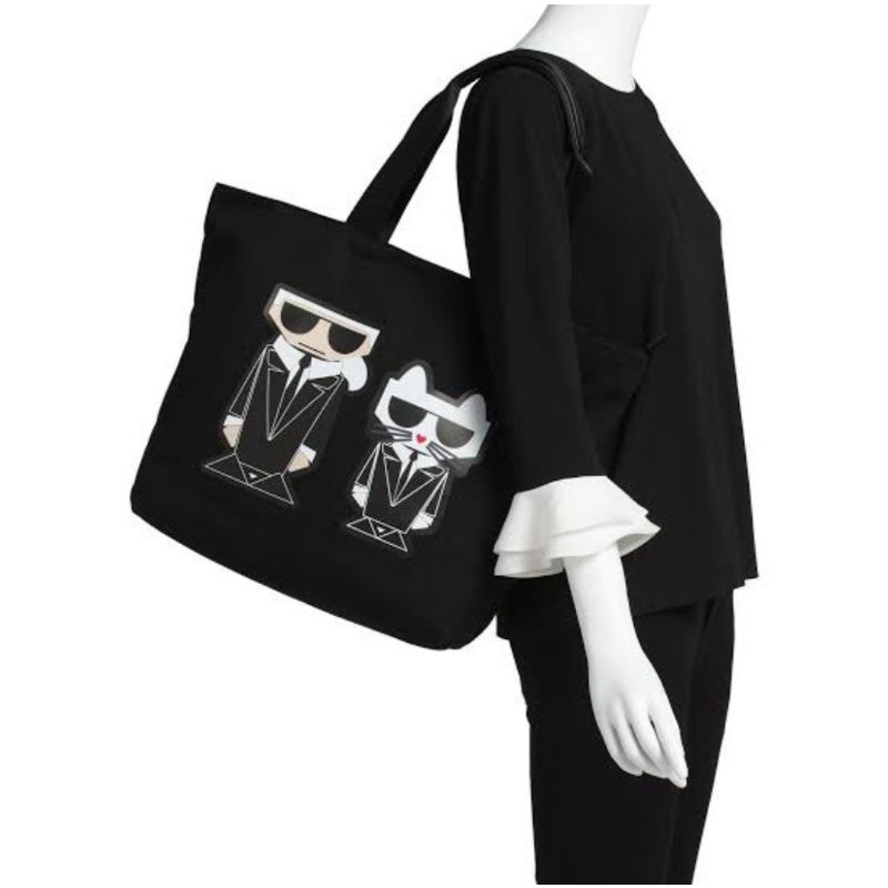 Karl Lagerfeld Kristen  black  Tote