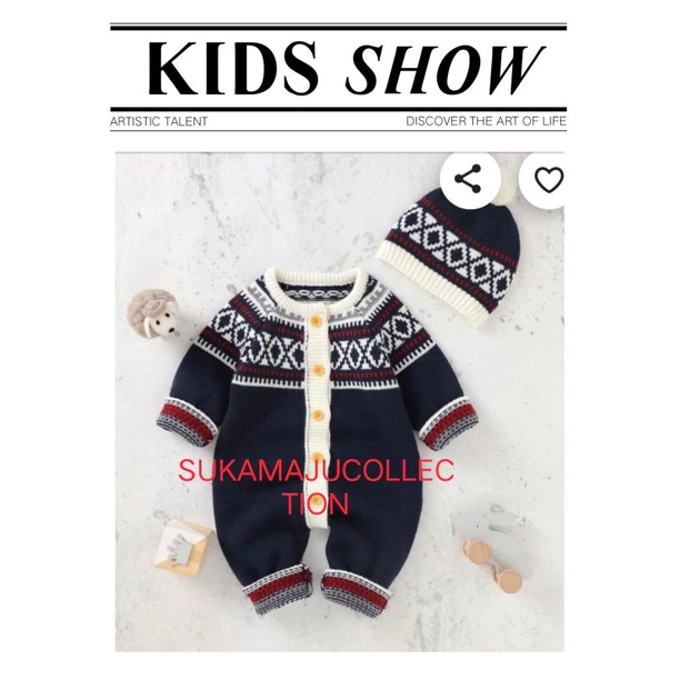ROMPER KUPLUK BAYI UNISEX / JUMPER BAYI KUPLUK UNISEX