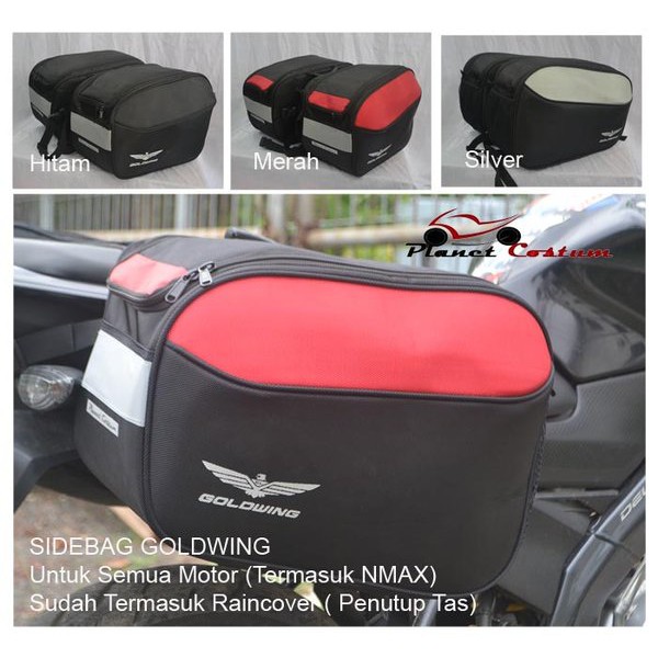 Terlaris TAS SAMPING MOTOR ATAU SIDEBAG  YAMAHA NMAX HONDA PCX  Berkualitas