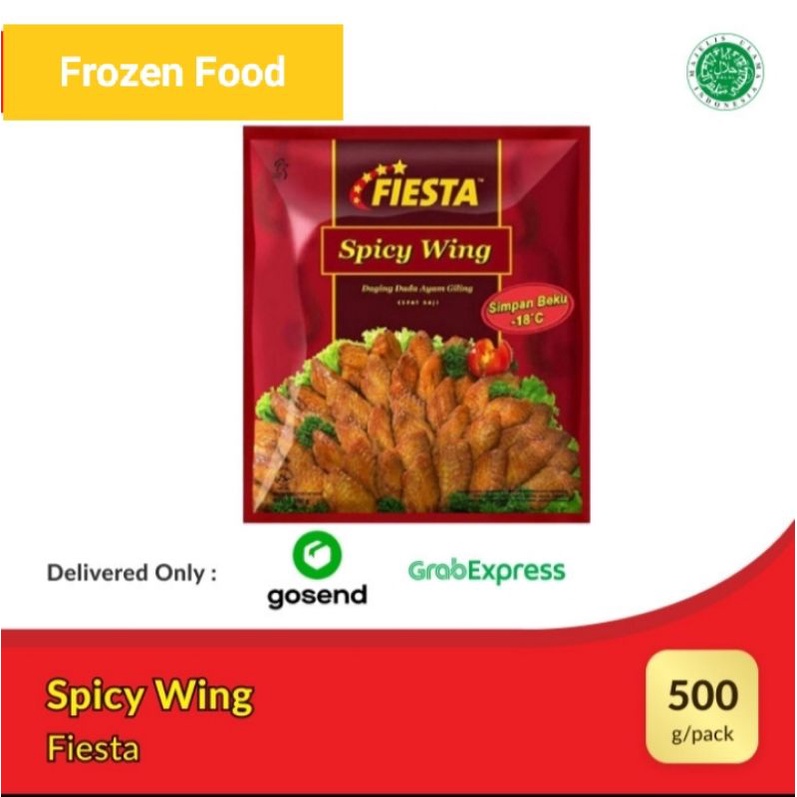 

Fiesta Spicy Wing 500 gr