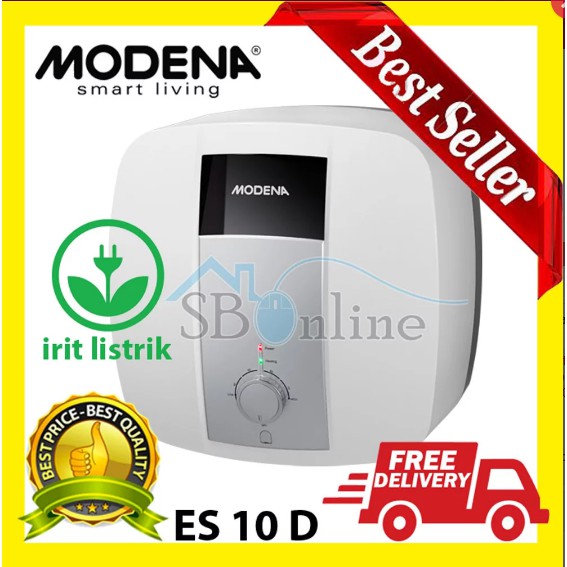 Water Heater Pemanas Air Listrik Modena ES 10 D Original Garansi Resmi