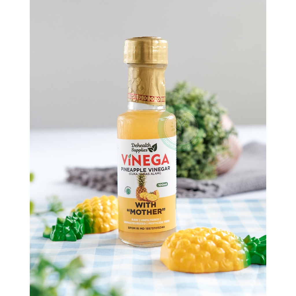 

MAR DEHEALTH SUPPLIES - PINEAPPLE VINEGAR 100ML BOTOL KACA