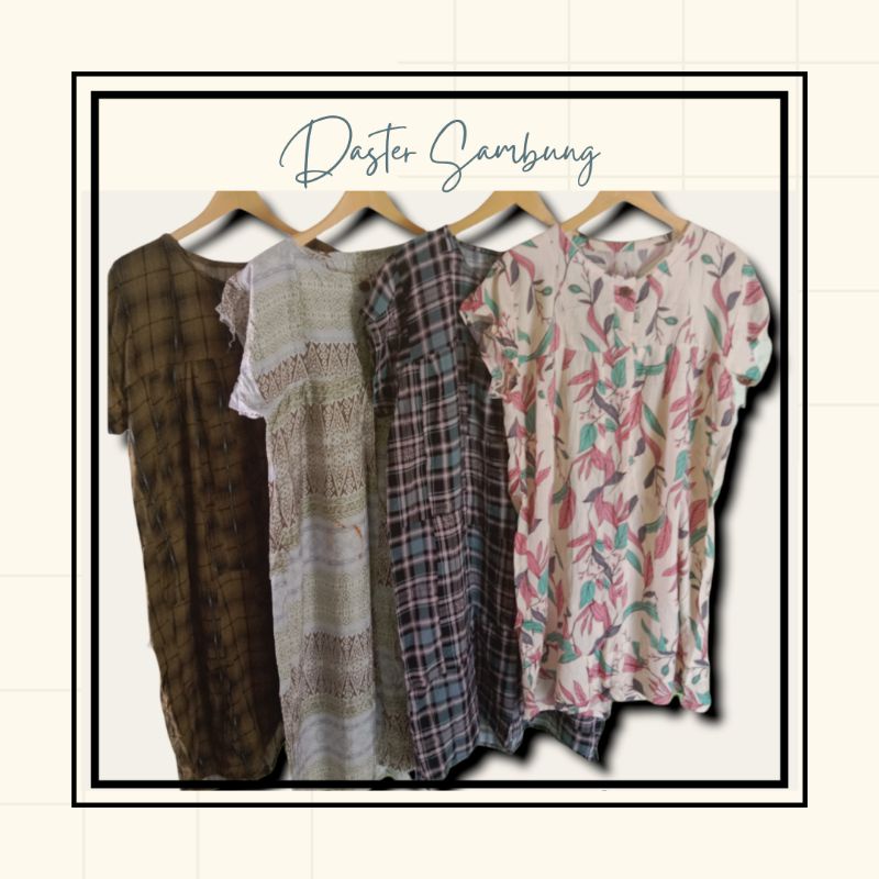 DASTER SAMBUNG OBRAS / DASTER KAIN PERCA / DASTER VIRAL / DASTER KEKINIAN / DASTER JUMBO