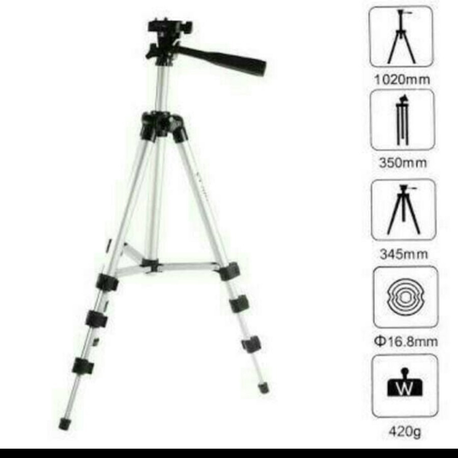 tripod 3110 tripod 31120 hp tripod kamera stand portable universal phone holder aksesoris travel new