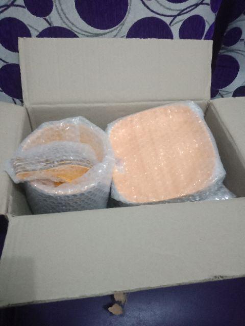 Paket New Medium Golden Dragon Melamin Set