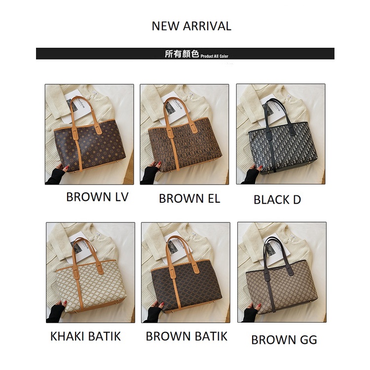 (2Pc Bisa 1Kg)GTBI998875489 New arrival  !!! Tas Tote  Wanita Import Premium