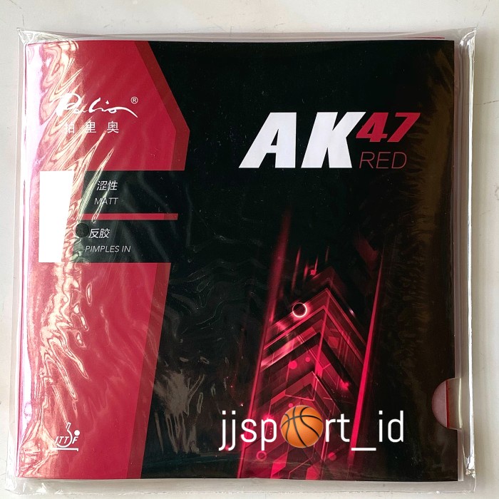 PROMO KARET BET PINGPONG KARET BAT PINGPONG PALIO AK47 RED T415T