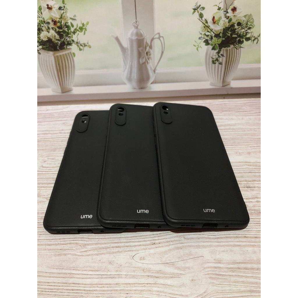 CASE REDMI 9A SOFT CASE SILIKON BLACK DOVE PROTECTION REDMI 9A