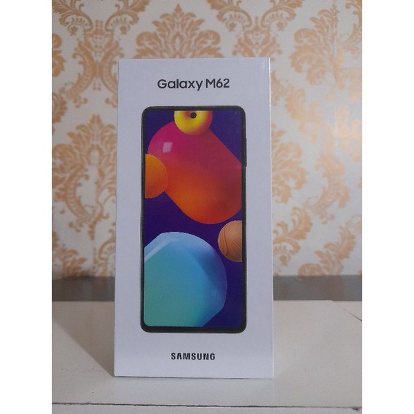 samsung m62 ram 8/256 garansi resmi samsung