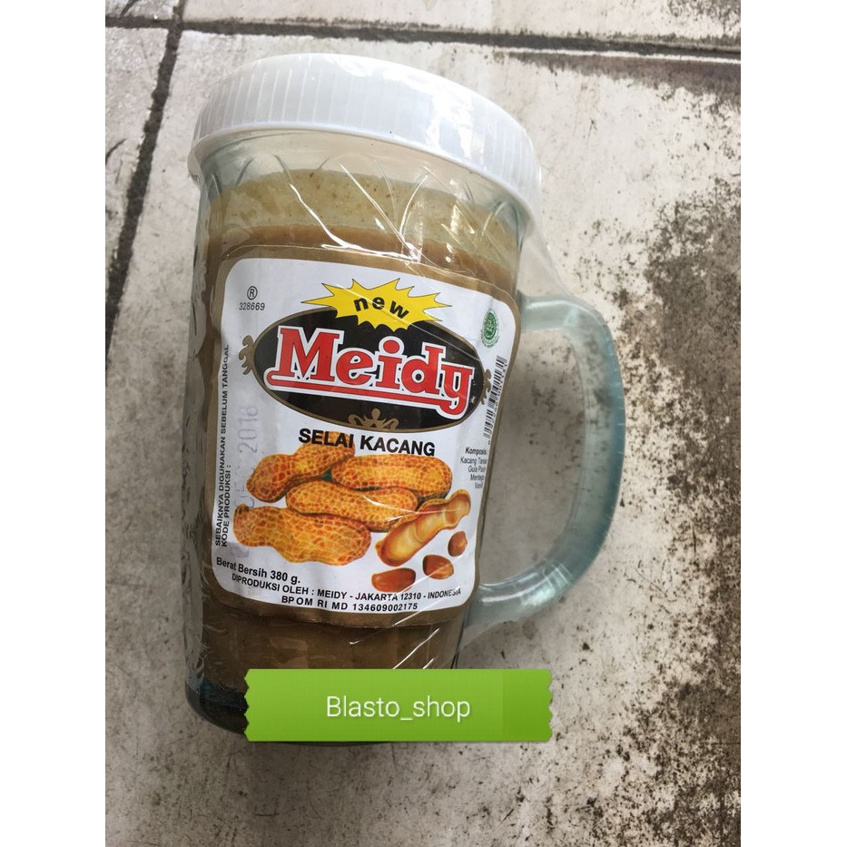 

selai meidy kacang 380 g khusus gojek grab