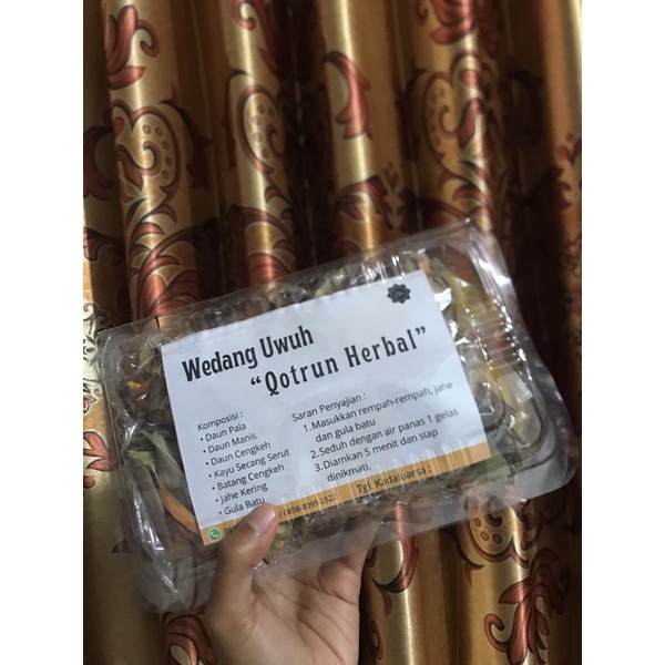 

Wedang Uwuh - 10 Pcs - Rempah Rempah Komplit - Gula Batu Herbal - Jahe