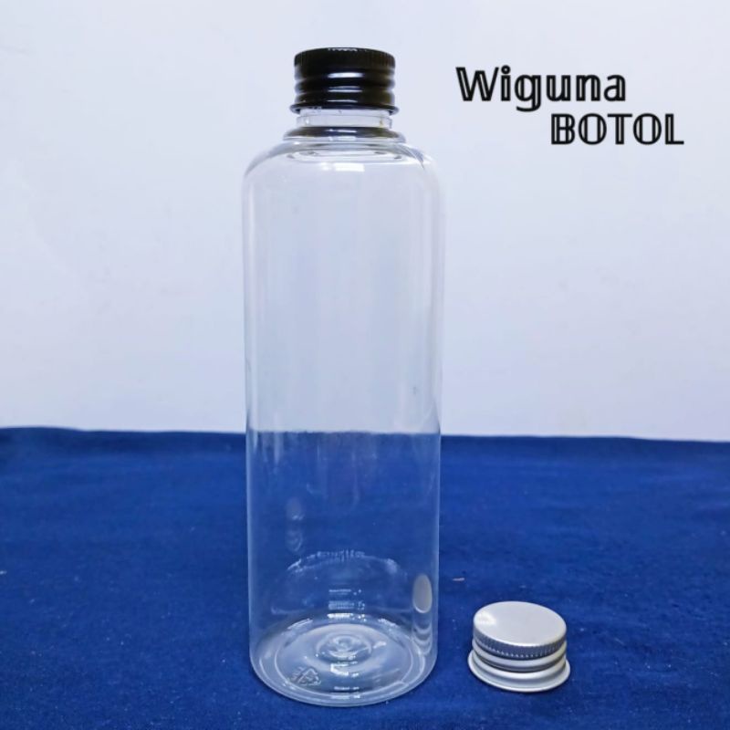 Botol 250ml Clear Tutup Ulir Almunium