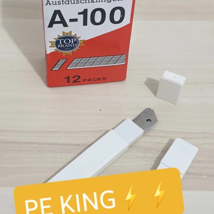 

Refill Cutter Blade Kenko A 100 Kecil 9mm 1 Tube Kirim Kilat