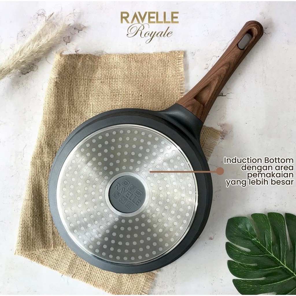 Frying Pan Penggorengan 26cm Ravelle Royale ILAG Granitec-5