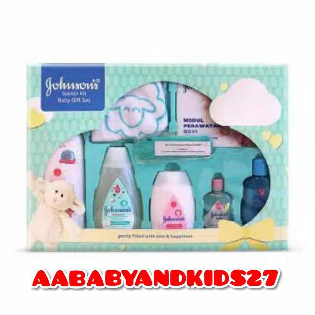 PERAWATAN BAYI KOMPLIT JHONSON'S BABY BOX-BABY GIFT SET JHONSON'S BOX-PAKET JHONSON'S BOX KOMPLIT