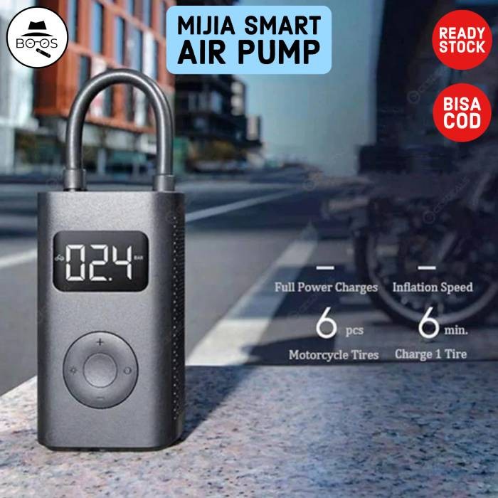 Xiaomi Mijia Electric Air Pump Tire Pompa Ban Elektrik Mini