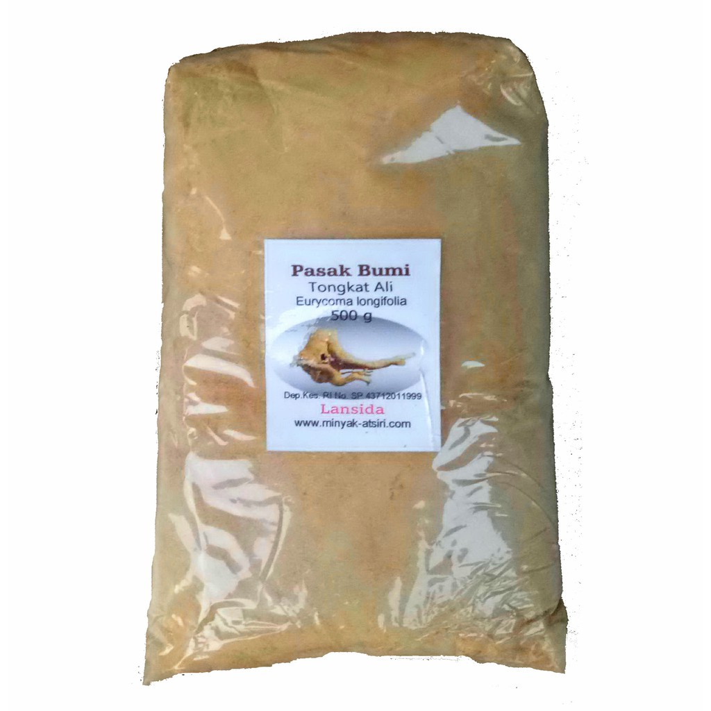 Bubuk Pasak Bumi 500 gr | Simplisia Serbuk Tongkat  Ali | Herbal Eurycoma longifolia Powder