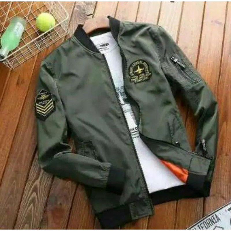 ZET Bomber Kajet || Jaket Bomber Pria Trendy II Jaket Pilot Outdor Bahan Fleece ( Pria dan Wanita )