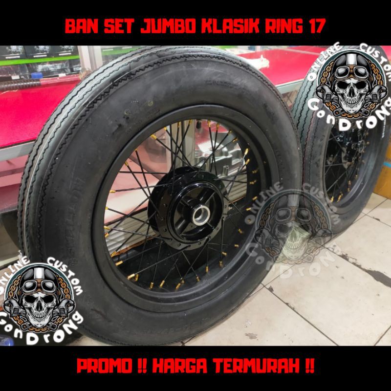 PAKET BAN SET KLASIK JAPSTYLE RING 17 JUMBO