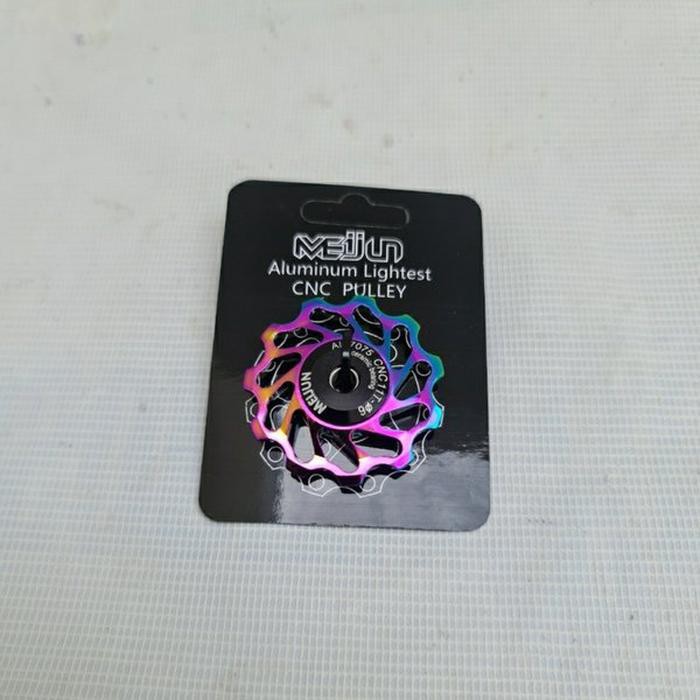 Murah Meijun Pulley RD Ceramic 11T - Pulley RD Bearing Ceramic - Pulley RD Sepeda Berkualitas