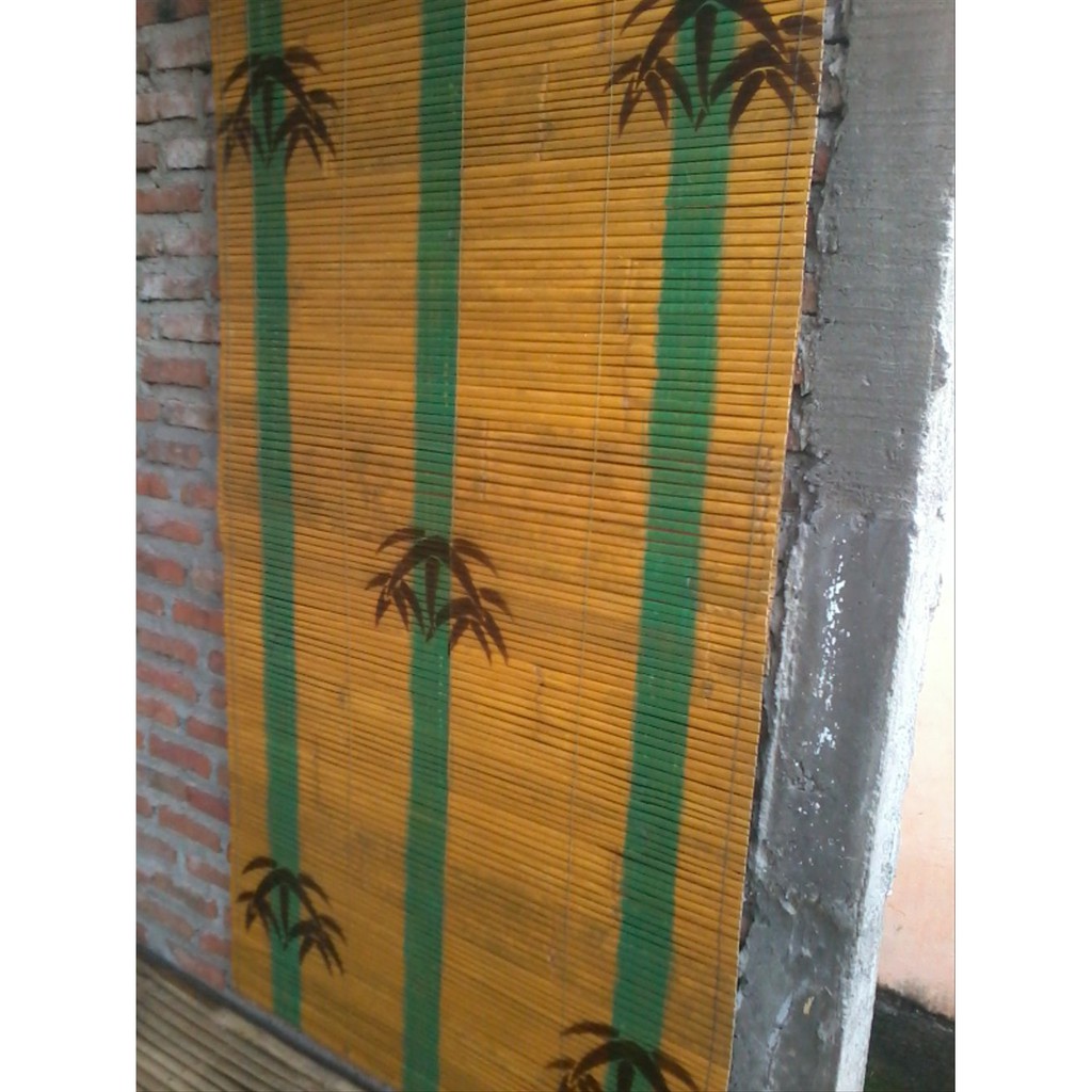 tirai bambu motif  Terlaris