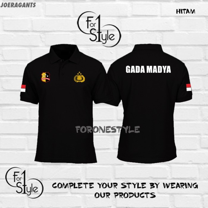KAOS - BAJU POLO GADA MADYA POLRI - BAJU POLRI POLISI KAOS BAJU DINAS - joeragants