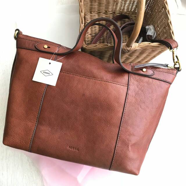 Fossil Sadie Satchel Brandy