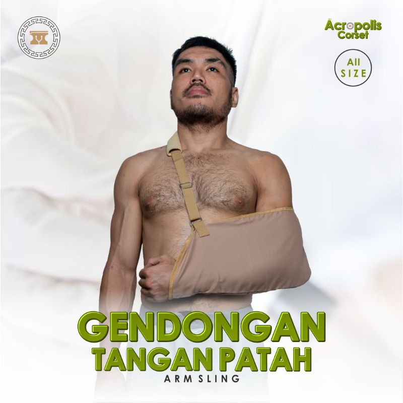 Arm Sling / Gendongan Tangan / Penyangga Tangan / Tangan Patah / Cidera Tangan