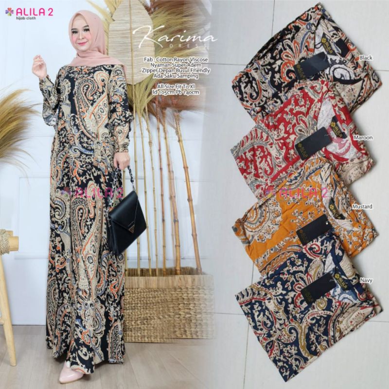 KARIMA DRESS//BY ALILA HIJAB