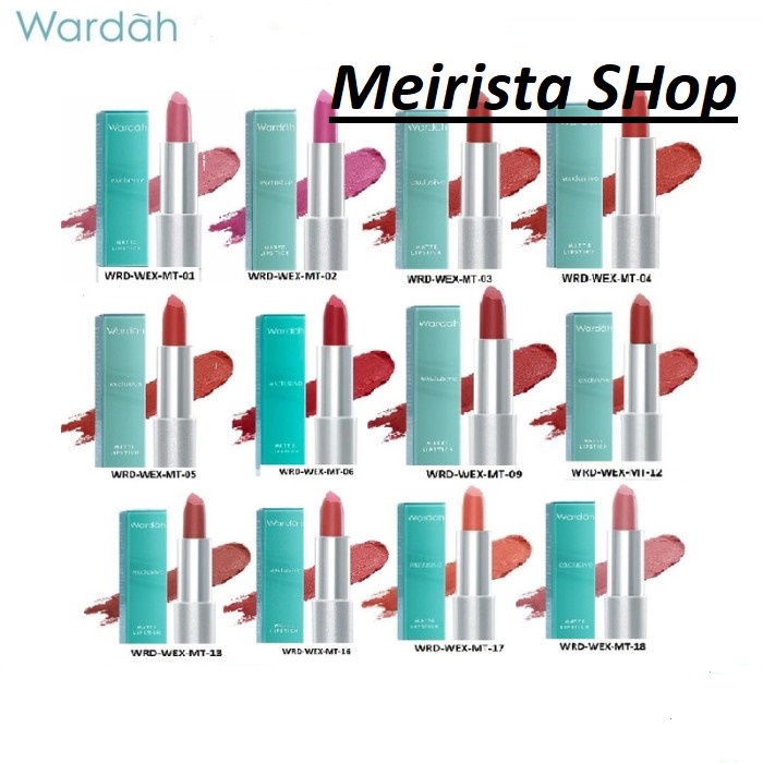 Wardah Exclusive Matte Lipstick/WARDAH/LIPSTIK