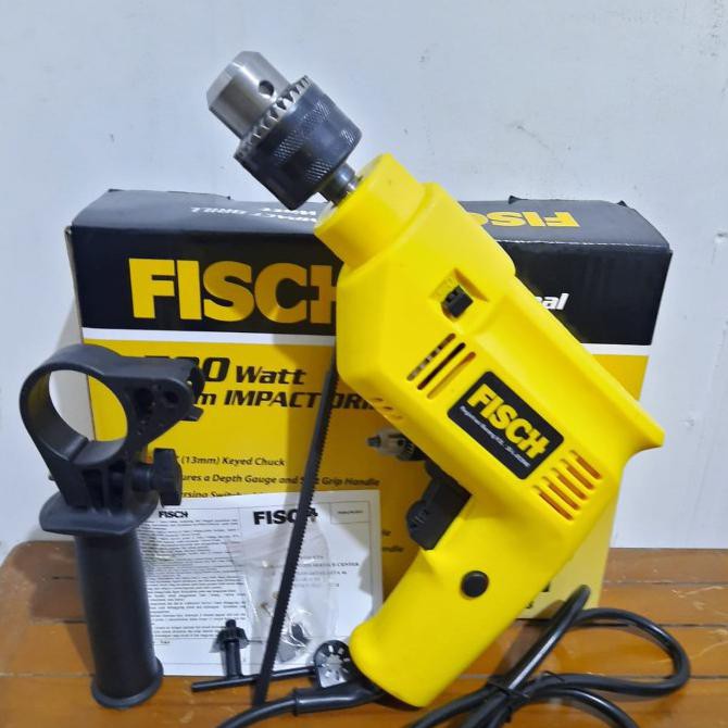 Murah Fisch Impact Drill TD8013 - Mesin Bor Beton 13mm Fisch