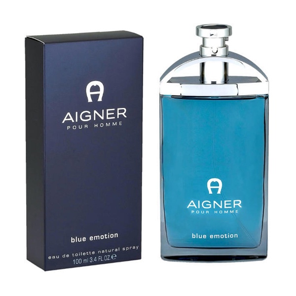 Aigner Blue Emotion Edt Spray 100 Ml Perfume Original + Box