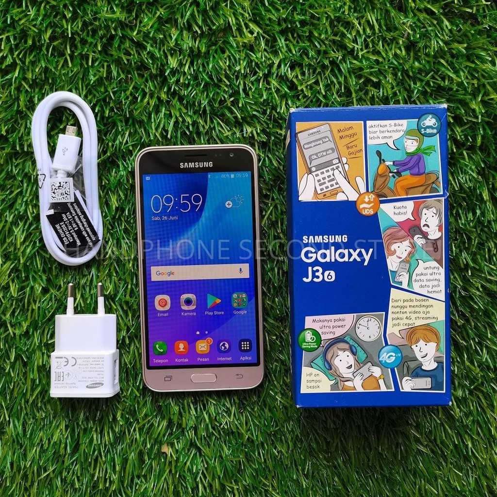 SAMSUNG J3 2016 SECOND 1.5/8GB HANDPHONE SECOND HP SEKEN HP BEKAS HP MURAH