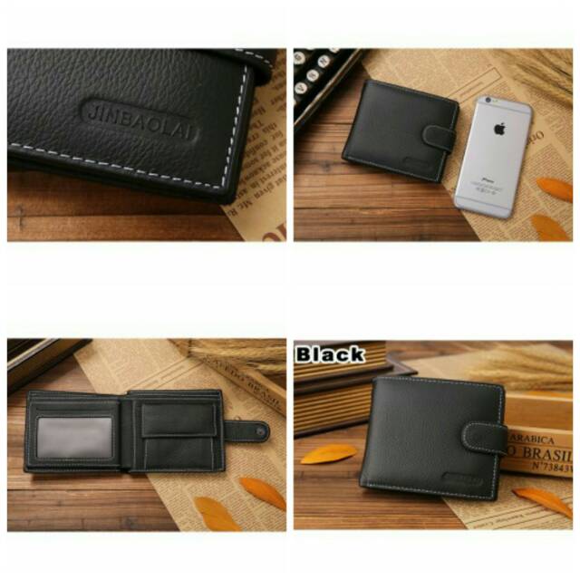 Dompet Kulit Pria - Black