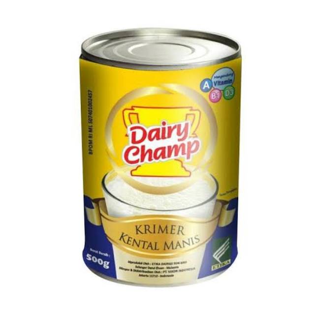 

Susu Kental Manis Kaleng Dairy Champ