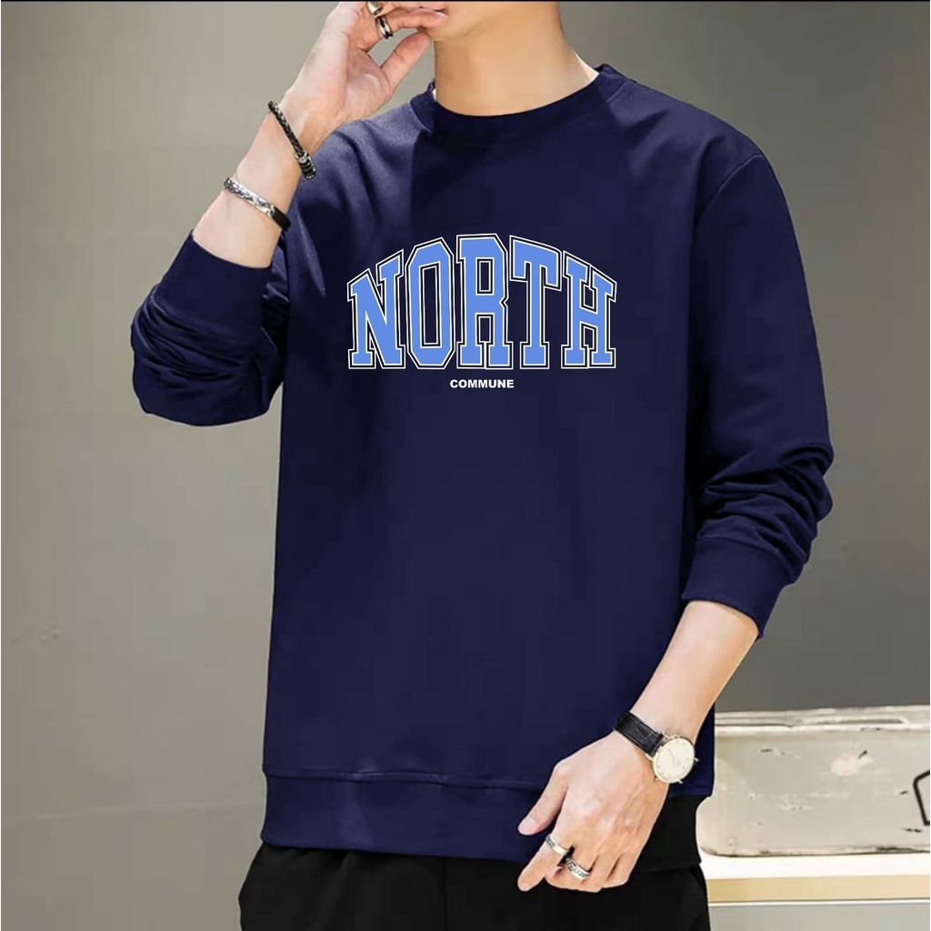 AMOSJKT28.ATASAN LENGAN PANJANG/BAJU PRIA WANITA/SWEATER NORT