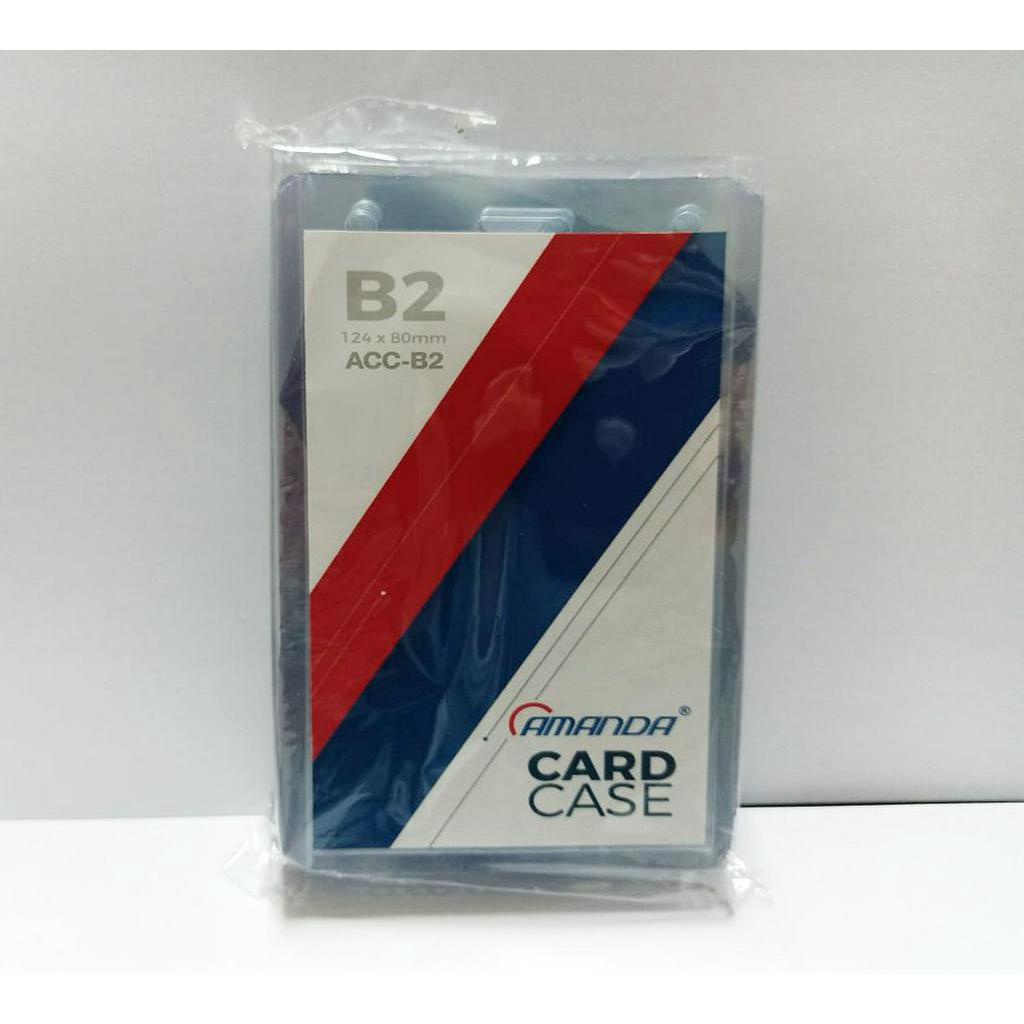 

Plastik ID - Amanda Card Case B2 12 cm x 8 cm Potrait / berdiri