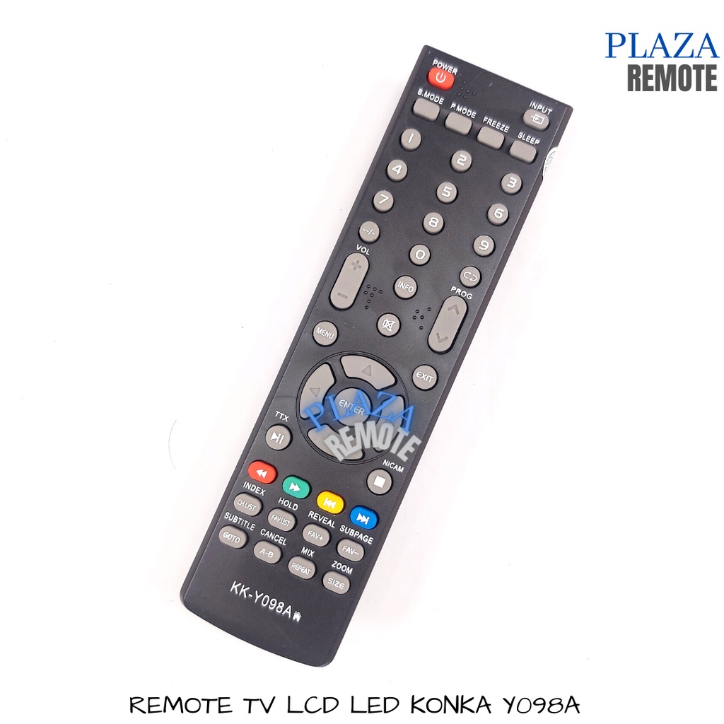 REMOTE TV KONKA TABUNG LCD LED LANGSUNG PAKAI